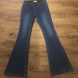 Bell bottom jeans